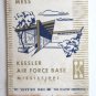 Keesler Air Force Base Mississippi 20 Strike US Military Matchbook Match Cover