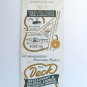 The Deck Restaurant Cocktail Lounge Brunswick, Georgia 20 Strike Matchbook Cover