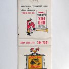 Cock and Bull Restaurant Lahaska, Pennsylvania 20 Strike Matchbook Cover Lounge Cock and Bull Restaurant Lahaska, Pennsylvania 20 Strike Matchbook Cover Lounge