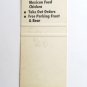 Harris Sea-Shell Restaurant - Corpus Christi, Texas 20 Strike Matchbook Cover TX