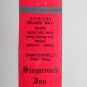 Stagecoach Inn - Guilford, Connecticut Restaurant 20 Strike Matchbook Cover CT