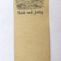 Sugar Loaf Cafe St. George, Utah Restaurant 20Strike Matchbook Cover RCA Herford