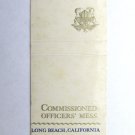 Long Beach California Allen Center 20 Strike Military Matchbook Cover Universal Long Beach California Allen Center 20 Strike Military Matchbook Cover Universal