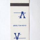 Vandenberg (AFB California) Officers Mess 20 Strike US Military Matchbook Cover