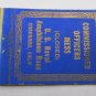 US Naval Amphibious Base Coronado, California 20 Strike Military Matchbook Cover