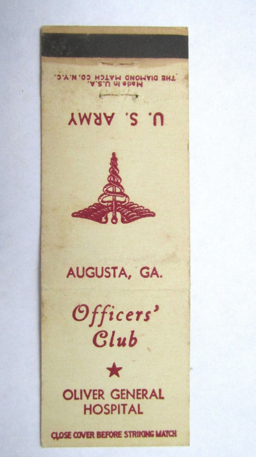 Oliver General Hospital Army Augusta, 20 Strike Military