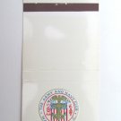 The Army and Navy Club - Washington, DC 30 Strike Military Matchbook Match Cover