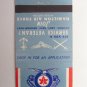 Hamilton Air Force Association - Dundas, Ontario Canada Military Matchbook Cover