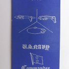 Commander Fleet Air Wings US Atlantic Fleet 30 Strike Military Matchbook Cover