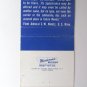 Destroyer Force US Atlantic Fleet 30 Strike Military Matchbook Cover Matchcover