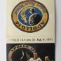 Apollo 14 Shepard Roosa Mitchell Commemorative Series 30 Strike Matchbook Cover