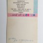 Universal City Studios California 30 Strike Matchbook Cover 1966 Advertisement