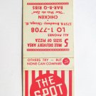 The Spot - Chicago, Illinois Restaurant 20 Strike Matchbook Cover Matchcover IL The Spot - Chicago, Illinois Restaurant 20 Strike Matchbook Cover Matchcover IL