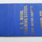 US Naval Training Dearborn, Michigan 20FS Military Matchbook Cover Ford Motor Co