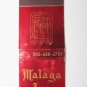 Malaga Inn - Mobile, Alabama Hotel/Restaurant 20 Strike Matchbook Match Cover AL