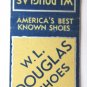 W.L. Douglas Shoes - Wilmington, Delaware 20 Strike Matchbook Cover Matchcover