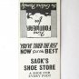 Sack's Shoe Store - San Antonio, Texas 20 Strike Matchbook Cover TX Matchcover