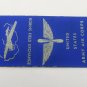 Robins Field - Warner Robins, GA Georgia 20 Strike US Military Matchbook Cover