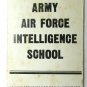 Army Air Force Intelligence - Harrisburg, Pennsylvania Military Matchbook Cover