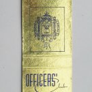 United States Naval Academy - Annapolis, Maryland 20FS Military Matchbook Cover
