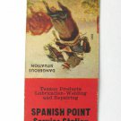 Spanish Point Service Station - Ringgold, Georgia 20 Strike Matchbook Cover GA