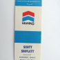 Scott Shiplett - Pinehurst, Idaho Chevron Service Station 20FS Matchbook Cover