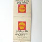 Samuel A. Bell - Chicago, Illinois Shell Service Station Matchbook Cover IL