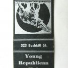 Young Republican Club of Easton, PA - Pennsylvania 20 Strike Matchbook Cover