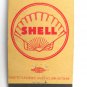 Smoky Mountain Service Station Shell - Gatlinburg, Tennessee Matchbook Cover TN