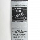 Alto's Service Station & Restaurant - Okeechobee, Florida Texaco Matchbook Cover