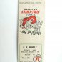 C.U. Shively - Milton, Pennsylvania Texaco Service Station Matchbook Cover PA