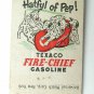 C.U. Shively - Milton, Pennsylvania Texaco Service Station Matchbook Cover PA