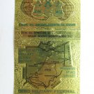 Ohio Military Federal Credit Union 30 Strike US Military Matchbook Cover OH Map