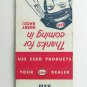 Max Esso Station - Catskill, New York Service Station 20 Strike Matchbook Cover