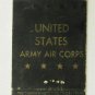 Hamilton Field US Army Air Corps - California 20 Strike Military Matchbook Cover