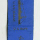 USS McKean - US Navy Ship 20 Strike Military Matchbook Cover Matchcover U.S.S.
