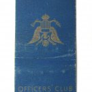 Westover Field - Massachusetts 20 Strike Military Matchbook Cover MA Matchcover