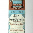 The New Tavern - Gloucester, Massachusetts Restaurant 20 Strike Matchbook Cover
