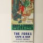 The Forks Cafe & Bar - Willow Creek, California Restaurant 20FS Matchbook Cover