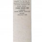 Stone House Inn - Silver Spring, Maryland 20 Strike Matchbook Cover Matchcover
