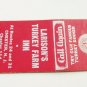 Larison's Turkey Farm Inn - Chester, New Jersey Restaurant 20FS Matchbook Cover