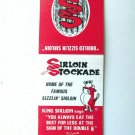 Sirloin Stockade - Oklahoma City, OK Restaurant 20 Strike Matchbook Cover Sirloin Stockade - Oklahoma City, OK Restaurant 20 Strike Matchbook Cover