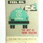 Villa Park Coal - Illinois Cities Service Fuel Oil 20 Strike Matchbook Cover IL