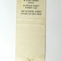 M.W. Sewall & Co. Fuel Chief Heating Oil Bath, Maine 20 Strike Matchbook Cover