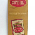 Phillies Cigar Blended with Havana  Tobacco 20 Strike Matchbook Cover Matchcover