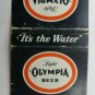 Light Olympia Beer - Brewing Co. Olympia, Washington 20 Strike Matchbook Cover