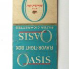 Oasis Cigarettes Menthol Mist - Tobacco 20 Strike Matchbook Cover Matchcover