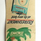 Oasis Mentol Mild Cigarette - Tobacco Advertisement 20 Strike Matchbook Cover