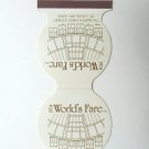 1904 World's Fare St. Louis, Missouri Die-Cut Style Matchbook Cover Restaurant? 1904 World's Fare St. Louis, Missouri Die-Cut Style Matchbook Cover Restaurant?