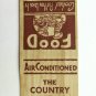 The Country Kitchen - Pine Bluff, Arkansas Restaurant 20 Strike Matchbook Cover